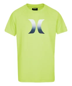 Boys 8-20 Hurley UPF 50+ H2O-Dri Ombre Logo Swim Top