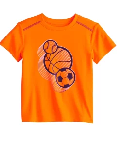 Toddler Boy / Boys 4-12 Jumping Beans® Adaptive Double Layer Active Tee