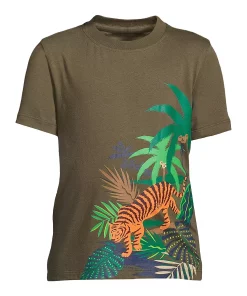 Boys 2-20 Lands' End Novelty Graphic Tee -jumping beans shop 4869948 Jungle Tiger