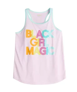 Girls 7-16 Tek Gear® Graphic Tank Top in Regular & Plus Size -jumping beans shop 4888286 Purple Magic