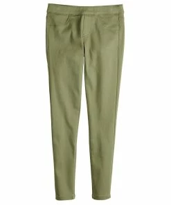 Girls 4-18 SO® Mid-Rise Ultimate Jeggings in Regular, Long, Slim & Plus 23 Girls 4-18 SO® Mid-Rise Ultimate Jeggings in Regular, Long, Slim & Plus -jumping beans shop 4945141 Olive