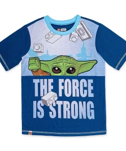 Boys 4-12 Lego Star Wars The Child aka Baby Yoda Top & Shorts Pajama Set -jumping beans shop 4993824 ALT2