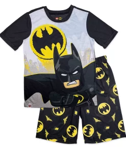 Boys 4-12 Lego Batman Top & Bottoms Pajama Set