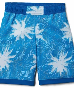 Boys 4-14 Columbia Sandy Shores Boardshorts -jumping beans shop 5196989 Compass Blue Topo