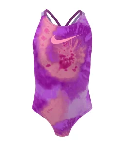 Girls 6-20 Nike Tie Dye Spiderback One-Piece Swimsuit