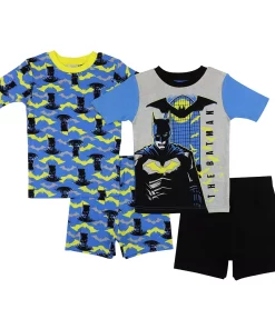 Boys 4-10 Batman The Bat Tops & Shorts Pajama Set