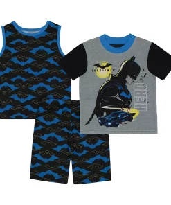 Boys 6-12 DC Comics Batman Tops & Shorts Pajama Set