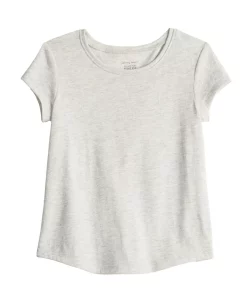 Girls 4-12 Jumping Beans® Essential Crewneck Tee -jumping beans shop 5239494 Gray