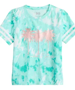 Girls 6-20 SO® Favorite Boxy Graphic Tee in Regular & Plus 17 Girls 6-20 SO® Favorite Boxy Graphic Tee in Regular & Plus -jumping beans shop 5274724 Aqua Palm