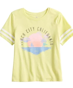 Girls 6-20 SO® Favorite Boxy Graphic Tee in Regular & Plus 16 Girls 6-20 SO® Favorite Boxy Graphic Tee in Regular & Plus -jumping beans shop 5274724 Beach City