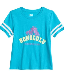 Girls 6-20 SO® Favorite Boxy Graphic Tee in Regular & Plus 13 Girls 6-20 SO® Favorite Boxy Graphic Tee in Regular & Plus -jumping beans shop 5274724 Honolulu