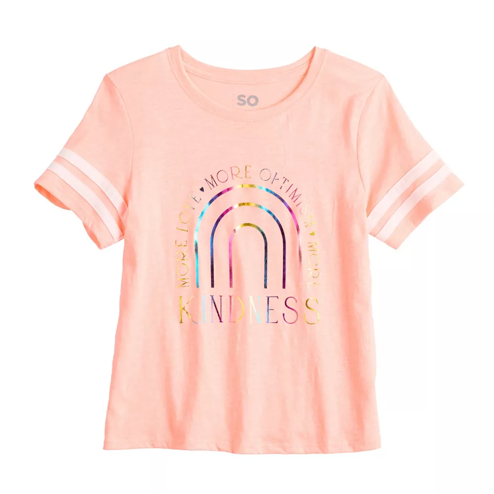 Girls 6-20 SO® Favorite Boxy Graphic Tee in Regular & Plus 1 Girls 6-20 SO® Favorite Boxy Graphic Tee in Regular & Plus