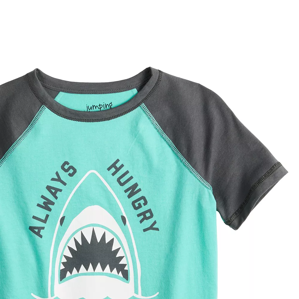 Toddler Boy Jumping Beans® Adaptive Raglan Tee 3 Toddler Boy Jumping Beans® Adaptive Raglan Tee - Image 3