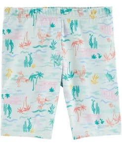 Girls 4-12 Carter's Floral Bike Shorts