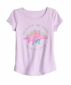 Toddler Girl Jumping Beans® Physical Adaptive Double-Layer Tee
