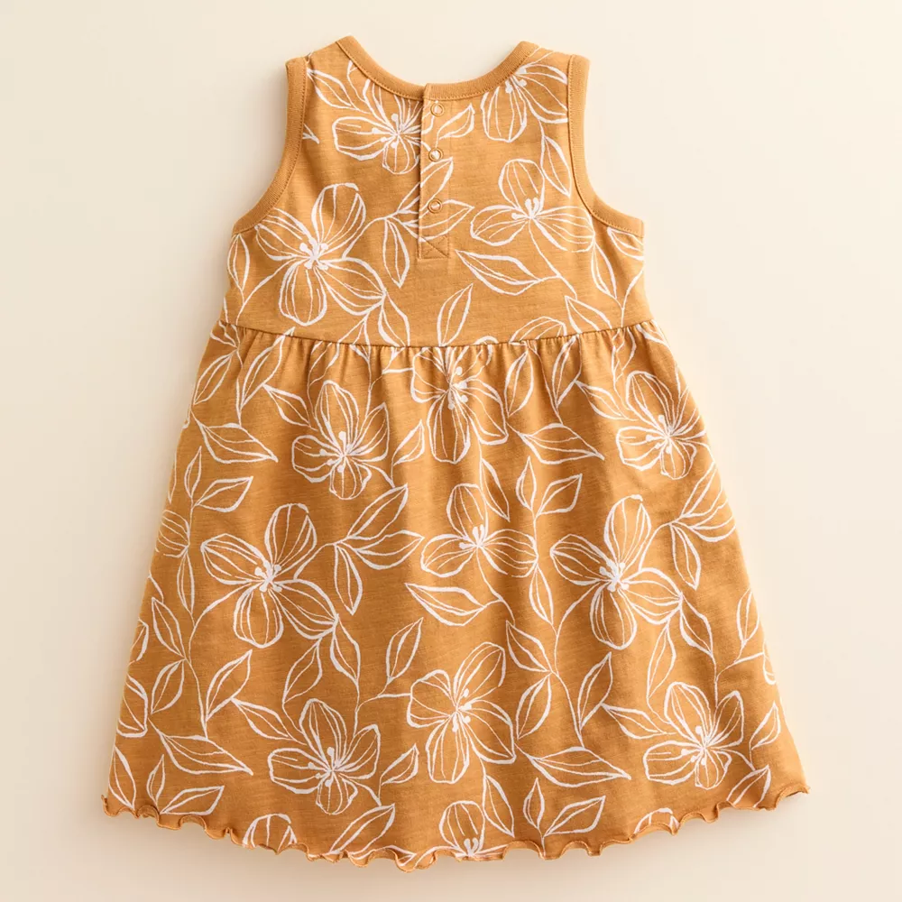 Baby & Toddler Girl Little Co. by Lauren Conrad Organic Lettuce-Edge Tank Dress 4 Baby & Toddler Girl Little Co. by Lauren Conrad Organic Lettuce-Edge Tank Dress - Image 4