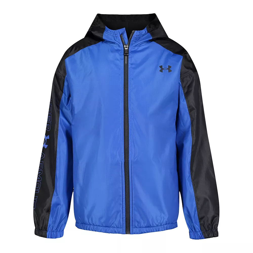 Boys 8-20 Under Armour Manataug Windbreaker Light Weight Jacket 1 Boys 8-20 Under Armour Manataug Windbreaker Light Weight Jacket