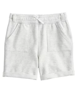 Girls 4-12 Jumping Beans® Adaptive Sensory, Seated Comfort, & Easy Dressing French Terry Shorts