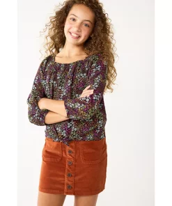 Girls 6-20 SO® Favorite Corduroy Skirt in Regular & Plus -jumping beans shop 5580568 ALT9