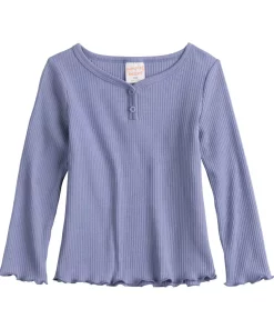 Toddler Girls Jumping Beans® Ribbed Henley