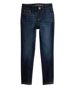 Girls 4-12 Jumping Beans® Adventure Denim Jeggings 15 Girls 4-12 Jumping Beans® Adventure Denim Jeggings -jumping beans shop 5591736 Dark Wash