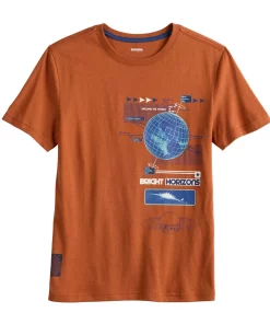 Kids 8-20 Sonoma Goods For Life® Everday Graphic Tee in Regular & Husky 13 Kids 8-20 Sonoma Goods For Life® Everday Graphic Tee in Regular & Husky -jumping beans shop 5613674 Earth Space Rust