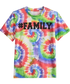 Boys 8-20 Celebrate Together™ Tie Dye Family Pride Graphic Tee