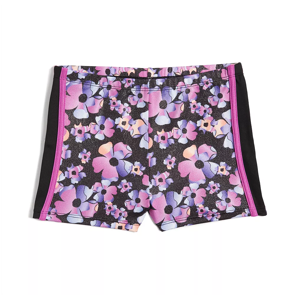 Girls 4-12 Jacques Moret Sweet Flowers Gymnastic Bike Shorts 1 Girls 4-12 Jacques Moret Sweet Flowers Gymnastic Bike Shorts