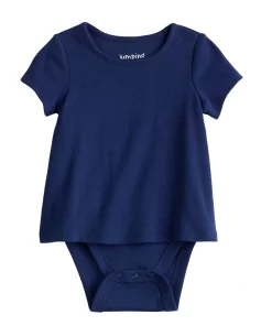 Baby Girl Jumping Beans® Adaptive Abdominal Access T-Shirt Romper