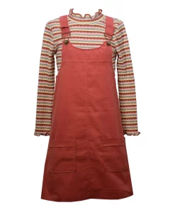 Girls Bonnie Jean Cord Pocket Jumper