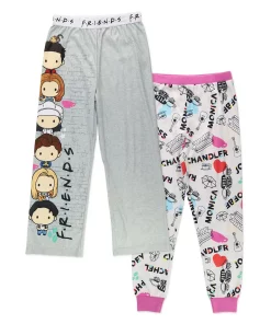 Girls 6-16 2-Pack Friends Pajama Pants
