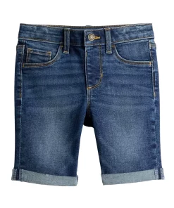 Girls 4-12 Jumping Beans® Denim Bermuda Shorts