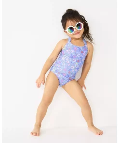 Toddler Girl Jumping Beans® Cross-Strap 1-Piece Swimsuit -jumping beans shop 5838588 ALT9