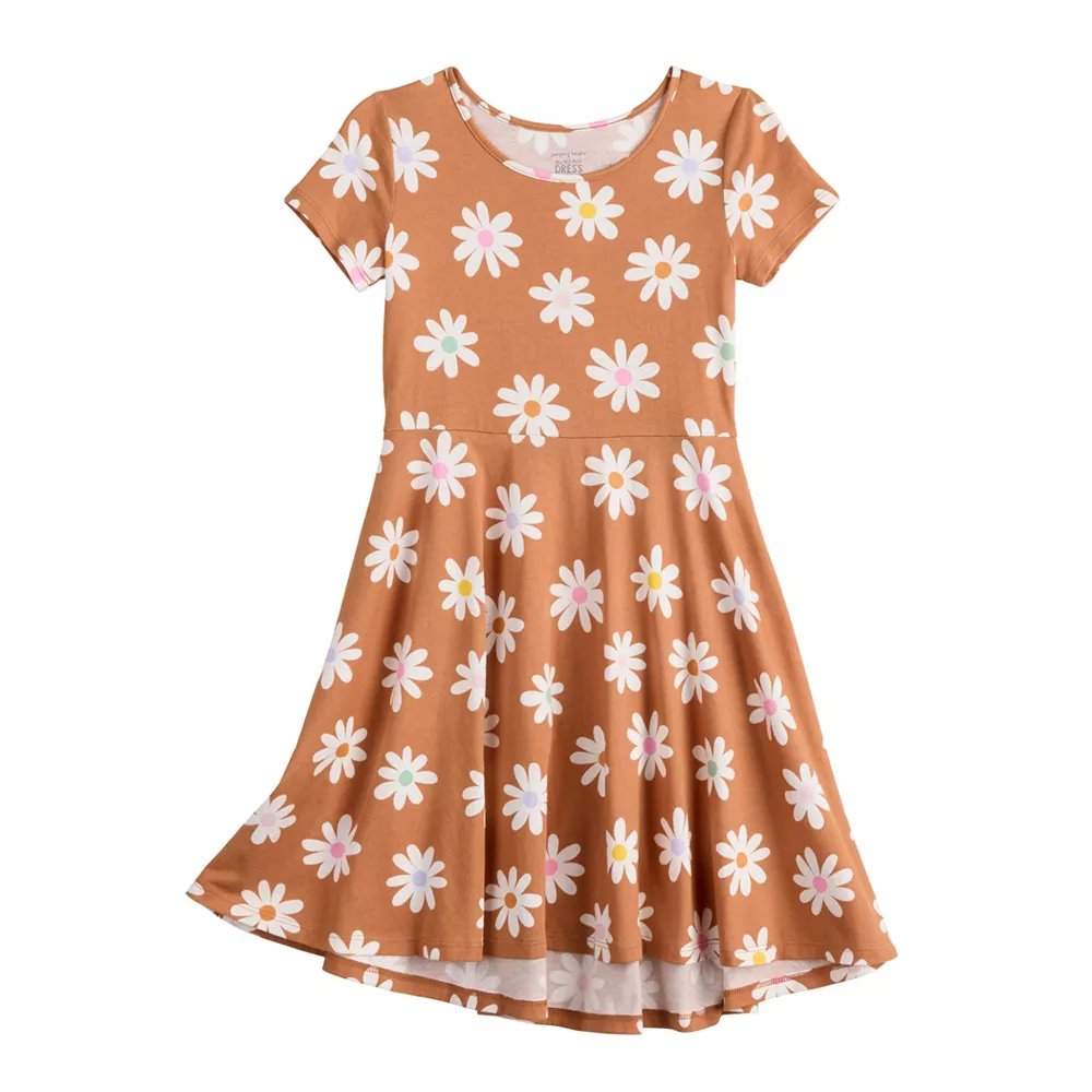 Girls 4-12 Jumping Beans® High-Low Skater Dress 1 Girls 4-12 Jumping Beans® High-Low Skater Dress