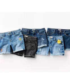 Girls 6-20 SO® Midrise Denim Shortie Shorts in Regular & Plus Size 20 Girls 6-20 SO® Midrise Denim Shortie Shorts in Regular & Plus Size -jumping beans shop 5841668 ALT7
