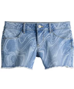 Girls 6-20 SO® Midrise Denim Shortie Shorts in Regular & Plus Size 17 Girls 6-20 SO® Midrise Denim Shortie Shorts in Regular & Plus Size -jumping beans shop 5841668 Medium Wash Marble