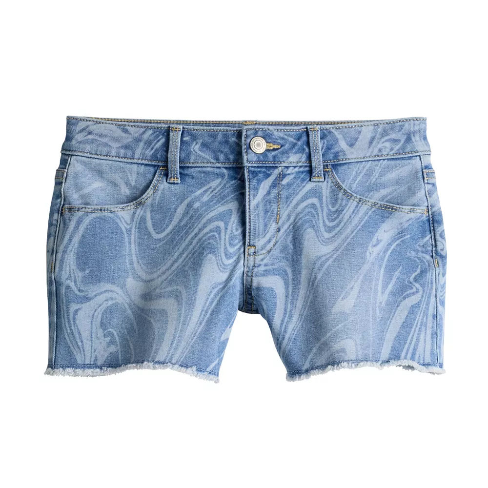 Girls 6-20 SO® Midrise Denim Shortie Shorts in Regular & Plus Size 7 Girls 6-20 SO® Midrise Denim Shortie Shorts in Regular & Plus Size - Image 7