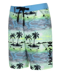 Boys 4-7 Hurley Doodle Paradise Boardshorts