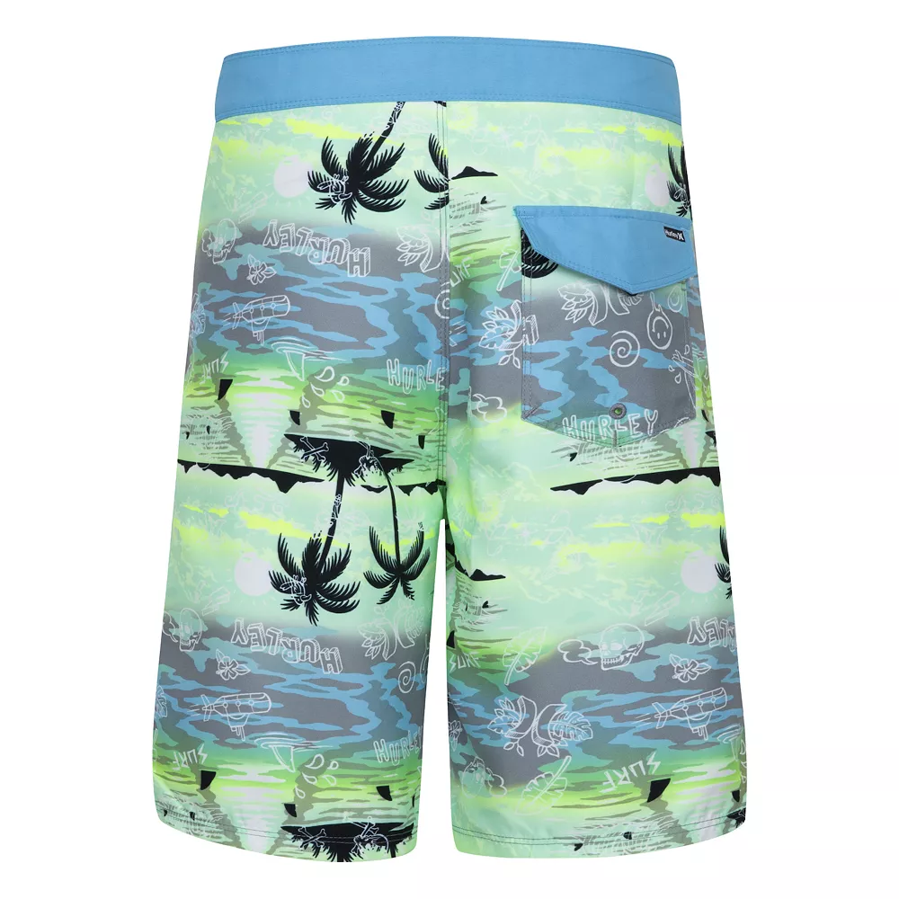 Boys 4-7 Hurley Doodle Paradise Boardshorts 2 Boys 4-7 Hurley Doodle Paradise Boardshorts - Image 2