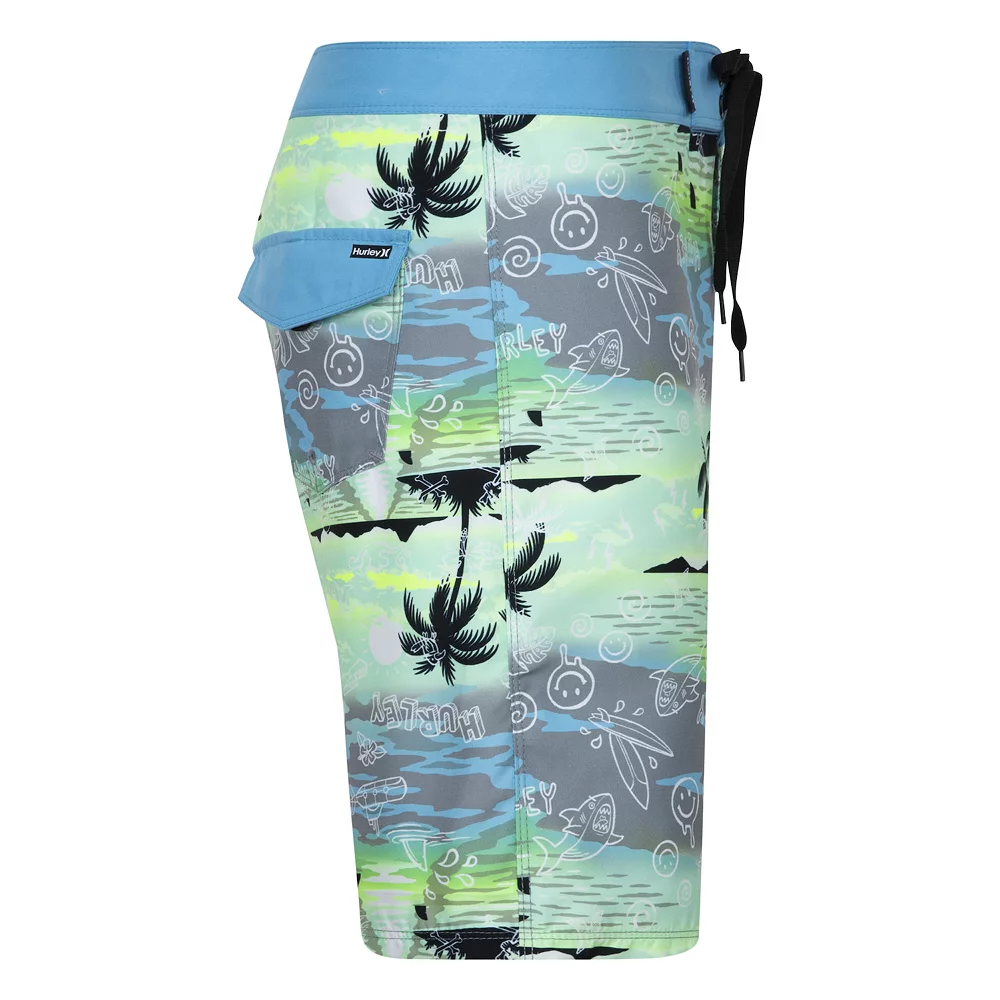 Boys 4-7 Hurley Doodle Paradise Boardshorts 4 Boys 4-7 Hurley Doodle Paradise Boardshorts - Image 4