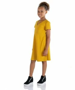 Girls 7-16 24Seven Comfort T-Shirt Dress -jumping beans shop 5899122 ALT4